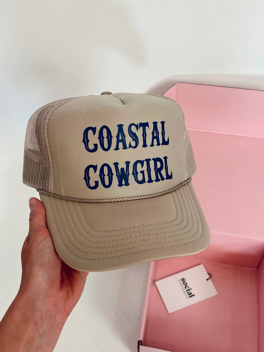 Coastal Cowgirl Trucker Hat